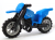 LEGO Motorcykel Cross blå 50860c11-R9013