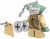 LEGO Nyckelring med lampa Yoda 4005036-LGL-KE11H
