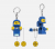 LEGO Nyckelring med lampa Rymd bebis 4006036-KE210H