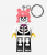 LEGO Nyckelring med lampa Skelettflicka 4006036-KE261H