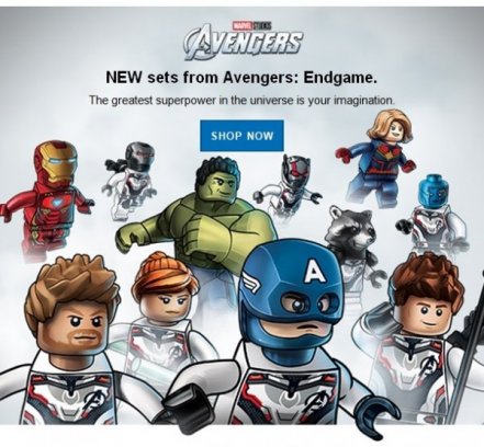 Nya LEGO Marvel Avengers
