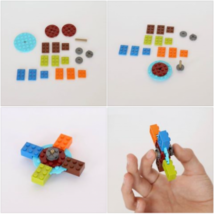 Bygg din egen LEGO Spinner!