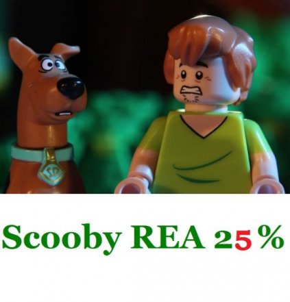 REA 20-25% på LEGO Scooby Doo!