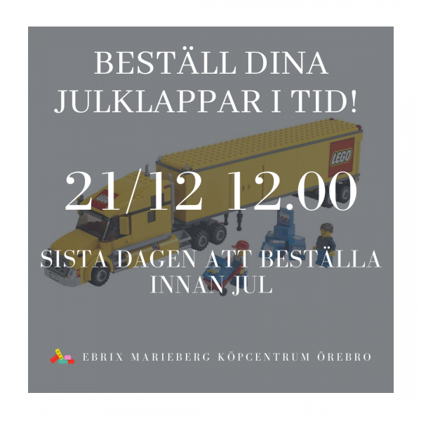 Få klapparna innan jul!