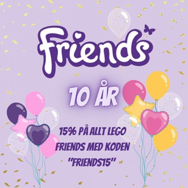 Friends fyller 10år💜