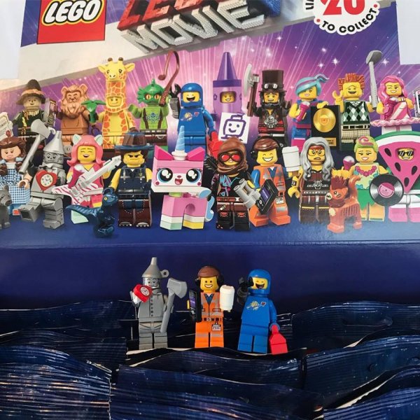 Minifigurerna från LEGO Movie 2!