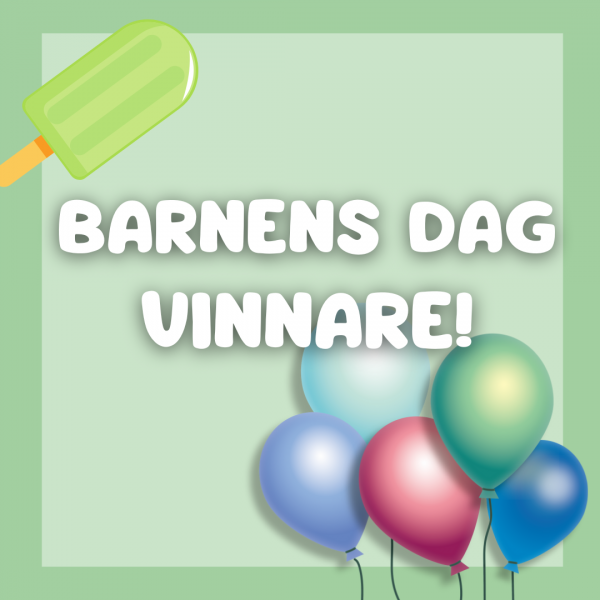 Vinnare barnens dag!