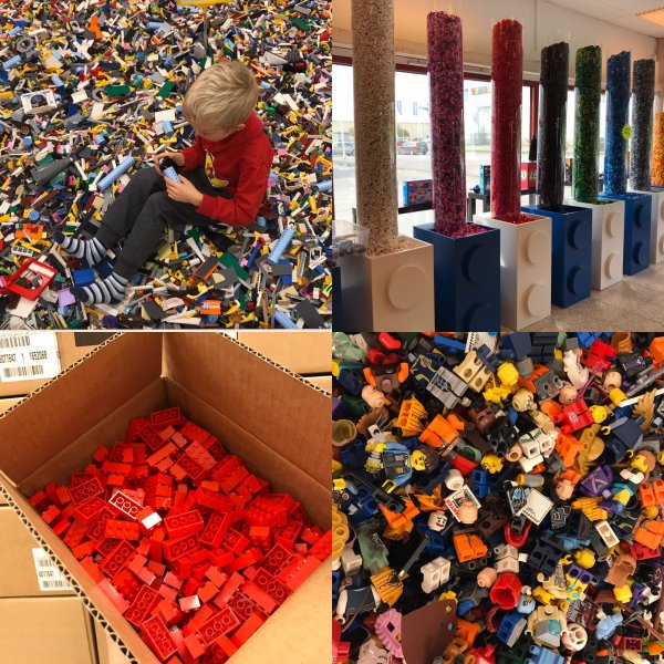 Inga lösa bitar i LEGO butiken!