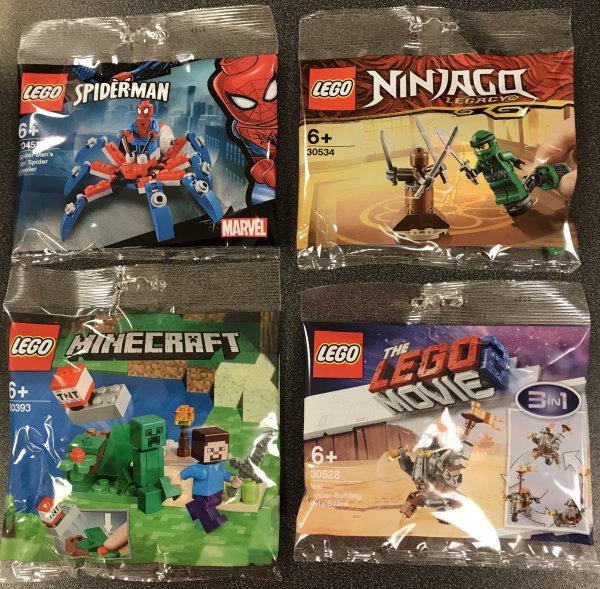 Nya Unika LEGO påsar!