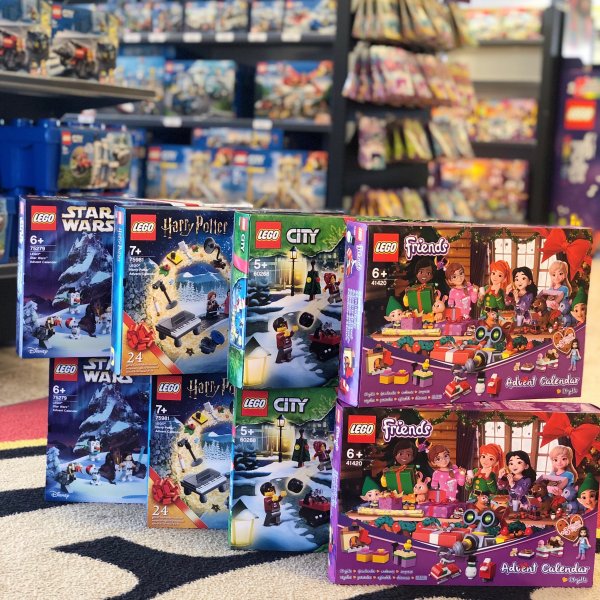 Julkalendrar i lager