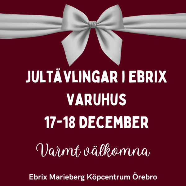 VINNARE IFRÅN HELGENS JULTÄVLINGAR!