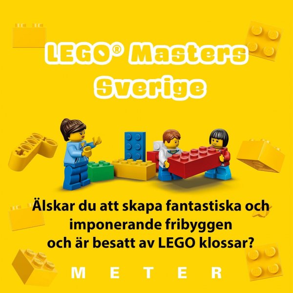 LEGO-älskare sökes till TV-program❤️