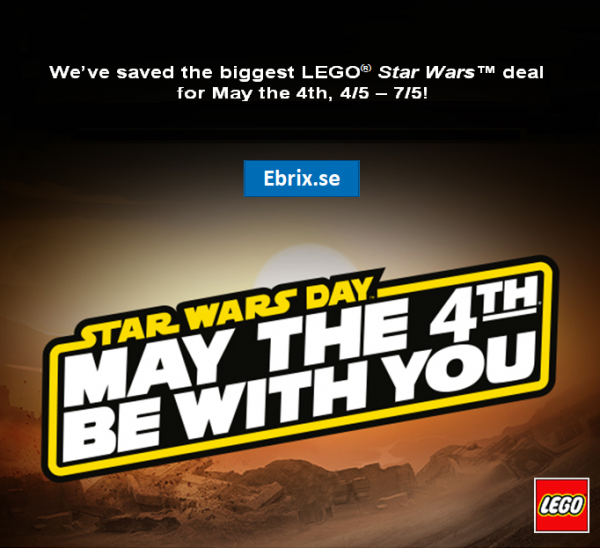 May the 4th - Star Wars kampanj 4-7/5