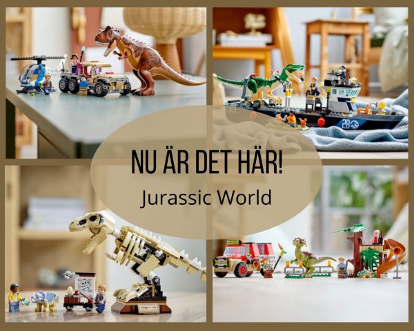 NYA LEGO JURASSIC WORLD