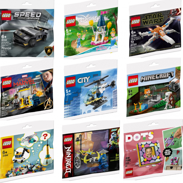 Nya grymma Polybags i lager nu!