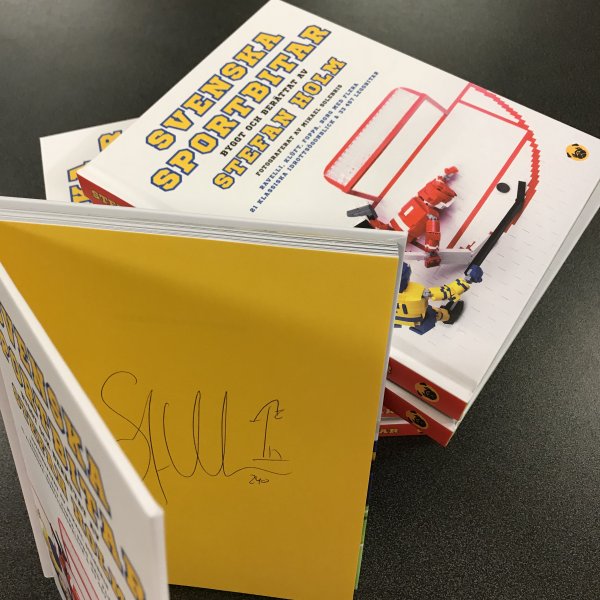 Boken Svenska Sportbitar nu i lager!