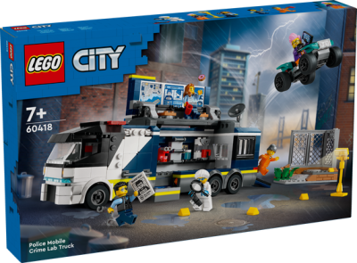 LEGO City Polisens mobila laboratoriebil 60418