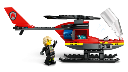 LEGO City Brandräddningshelikopter 60411