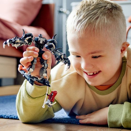 LEGO Super Heroes Venoms robotrustning mot Miles Morales 76276