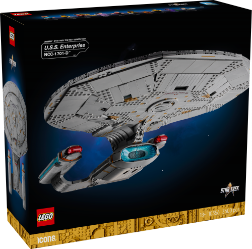LEGO Icons Star Trek: U.S.S. Enterprise NCC-1701-D 10356