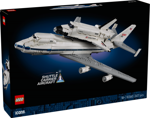 LEGO Icons Shuttle Carrier Aircraft 10360