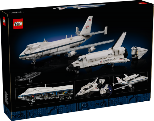 LEGO Icons Shuttle Carrier Aircraft 10360