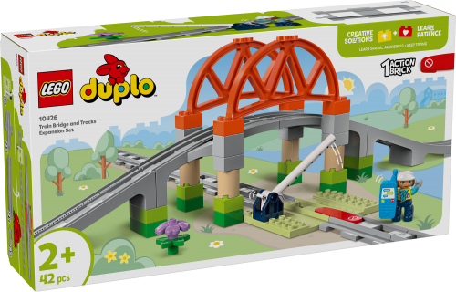 LEGO DUPLO Tågbro och spår Expansionsset 10426
