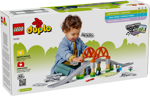 LEGO DUPLO Tågbro och spår Expansionsset 10426