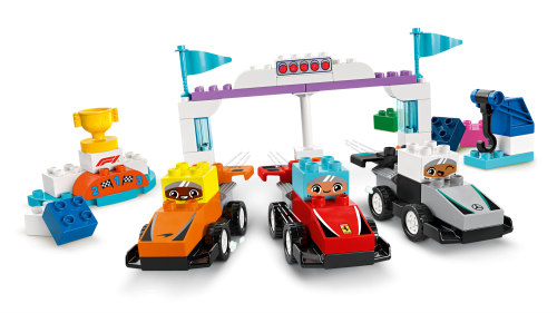 LEGO DUPLO F1 Team racerbilar och förare 10445