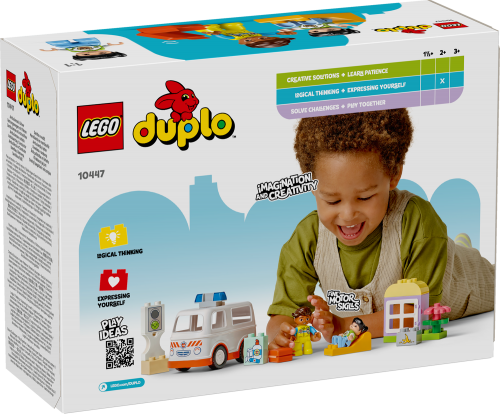 LEGO DUPLO Ambulans och förare 10447