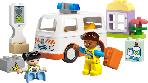 LEGO DUPLO Ambulans och förare 10447