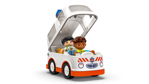 LEGO DUPLO Ambulans och förare 10447