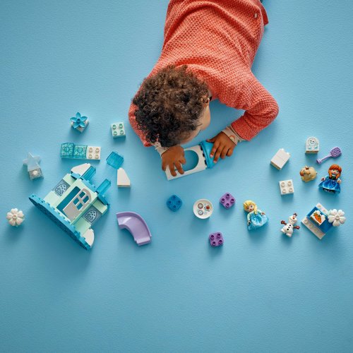 LEGO DUPLO Annas och Elsas frostiga slottsparty 10455