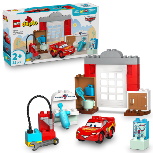 LEGO DUPLO McQueens besök i Docs garage 10456 | Lego | Bra Leksaker