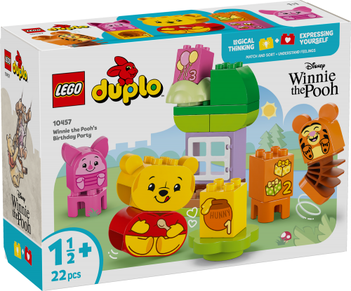 LEGO DUPLO Nalle Puhs födelsedagskalas 10457