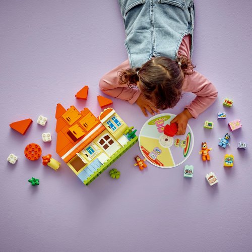 LEGO DUPLO Blueys hus med memoryspel 10459