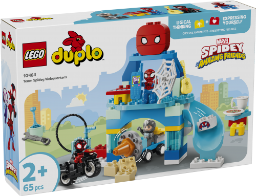 LEGO DUPLO Team Spideys nätkvarter 10464