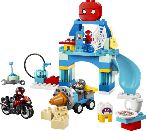 LEGO DUPLO Team Spideys nätkvarter 10464
