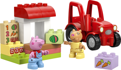 LEGO DUPLO Traktor och marknad 10468