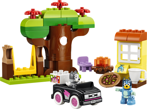 LEGO DUPLO Pizzatjejer med Muffin och Bluey 10469