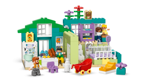 LEGO DUPLO 3 i 1 Modern familjevilla med figurer 10470