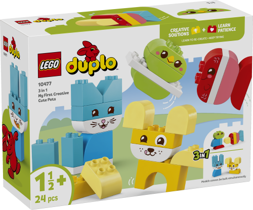 LEGO DUPLO 3 i 1 Kreativa söta husdjur 10477