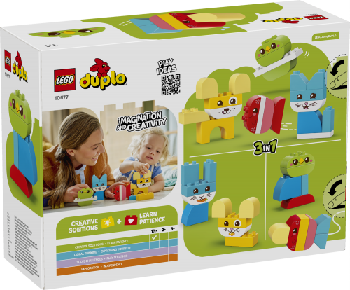 LEGO DUPLO 3 i 1 Kreativa söta husdjur 10477