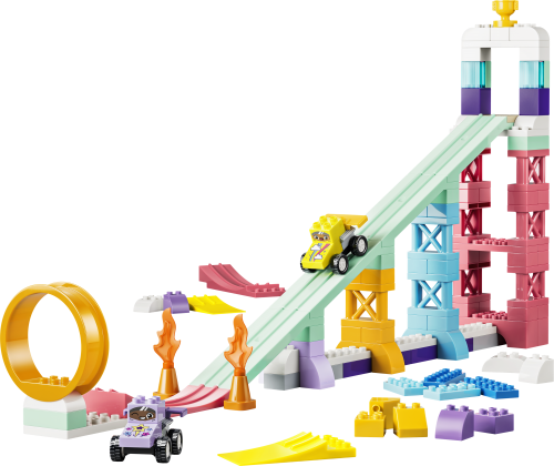 LEGO DUPLO 3 i 1 Kreativa ramper med fordon 10478