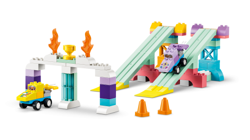 LEGO DUPLO 3 i 1 Kreativa ramper med fordon 10478