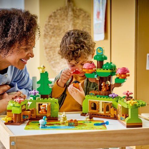 LEGO DUPLO Upptäckarskog med vilda djur 10480