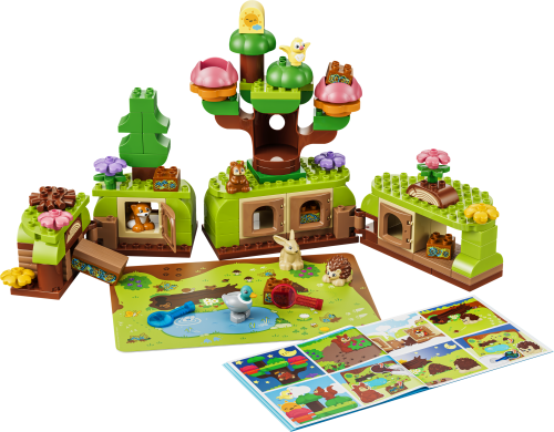 LEGO DUPLO Upptäckarskog med vilda djur 10480