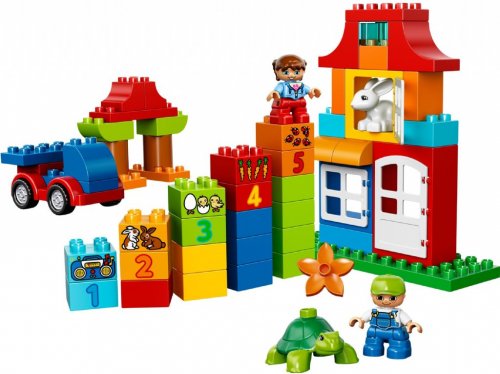 LEGO Duplo Extra stor låda med skoj 10580