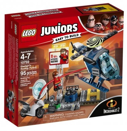 LEGO Juniors Elastigirls Rooftop Pursuit 10759