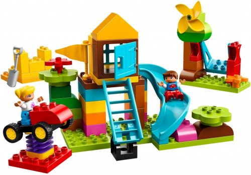 LEGO DUPLO Stor lekplats Klosslåda 10864